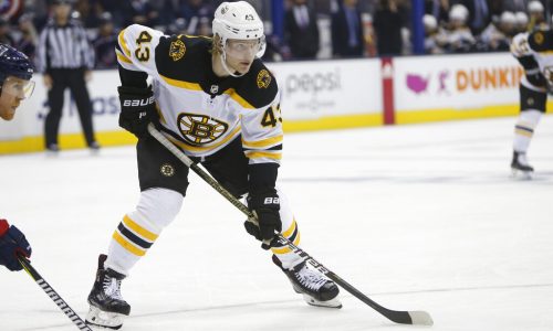 Bruins notebook: Danton Heinen nearing a deal?