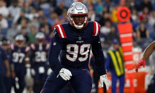 Patriots down 2 players at practice Thursday, return DL Keion White