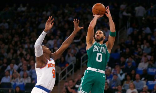 Celtics far from perfect, but prove resilient late in season-opening win over Knicks