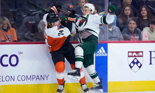 After ugly loss to Flyers, Wild coach Dean Evason let’s top line have it