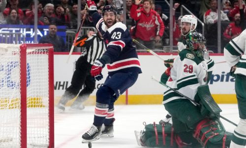 Wild play better, earn point in Washington