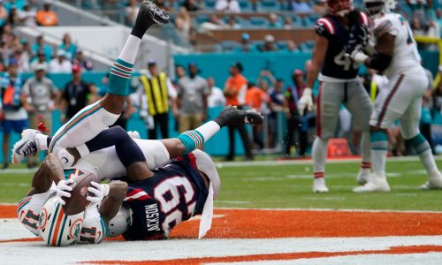 Mac Jones, Patriots can’t keep up with Dolphins in 31-17 Week 8 loss