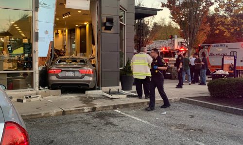 Jaguar car crashes into Starbucks in Wellesley: Police