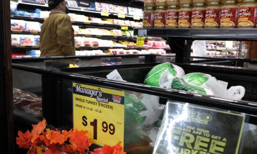 Thanksgiving dinner costs are up even as turkey prices tumble