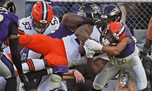 Mike Preston’s report card: Position-by-position grades for Ravens’ 33-31 loss to Browns | COMMENTARY