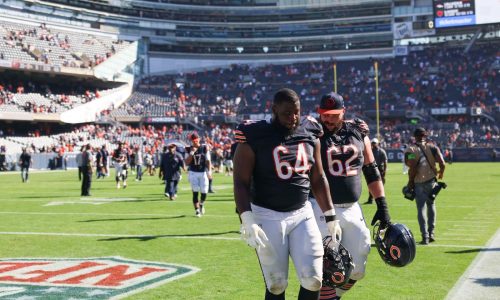 Chicago Bears guard Teven Jenkins says ‘no problem’ to switching sides again as Nate Davis gets ready to return