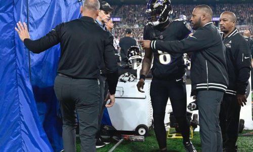 Ravens QB Lamar Jackson shrugs off injury scare vs. Bengals: ‘We need to stop talking about this ankle’