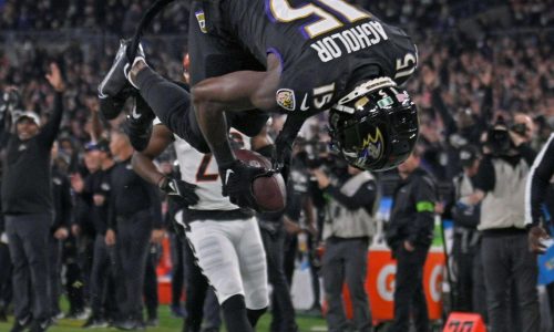 Ravens wide receivers step up after Mark Andrews’ injury in win over Bengals: ‘It’s going to take everybody’