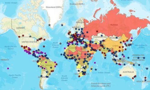 50 Percent of Countries Pose Heightened Risk for Americans