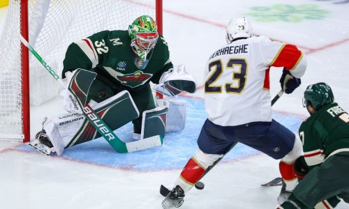 ‘It’s what you dreamt of’: Wild goalie Filip Gustavsson ready for game back home in Sweden