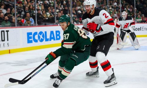Wild, including Kirill Kaprizov, return to the ice in Sweden