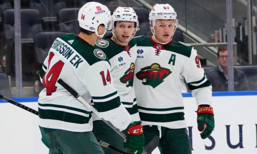 Wild needed contributions from newcomers this season. So far, so good.