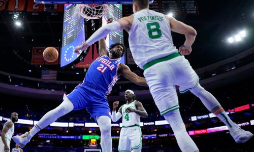 Celtics’ late comeback bid falls short against 76ers in second consecutive loss