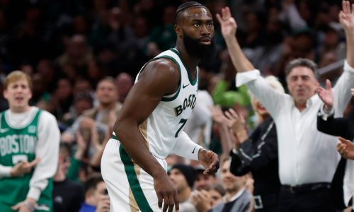 Behind Jaylen Brown and strong bench play, Celtics respond with win over Nets