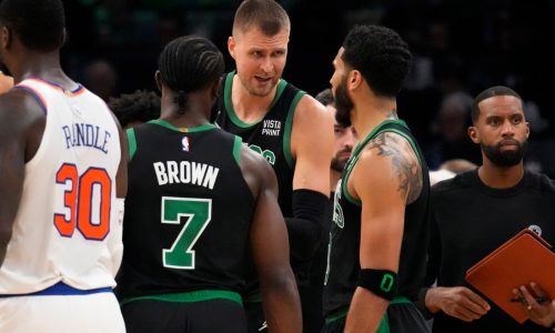 Kristaps Porzingis, Jaylen Brown both miss Celtics rematch vs. 76ers