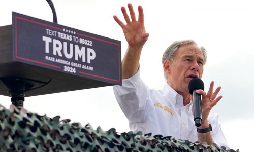 Trump collects Texas gov’s endorsement 