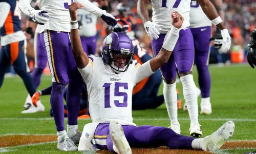 When quarterback Josh Dobbs scrambles, good things happen for the Vikings