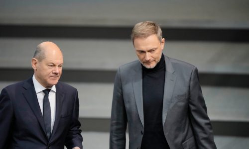 Ticker: Germany’s leader vows to fix a spending crisis in struggling economy