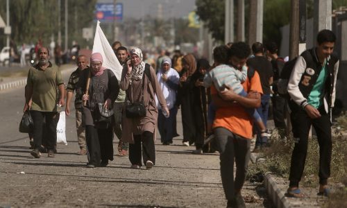 Israel pressured by allies over plight of civilians in Gaza as thousands flee enclave’s north