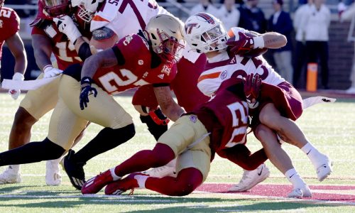 Virginia Tech rolls over Boston College 48-22 at Alumni Stadium