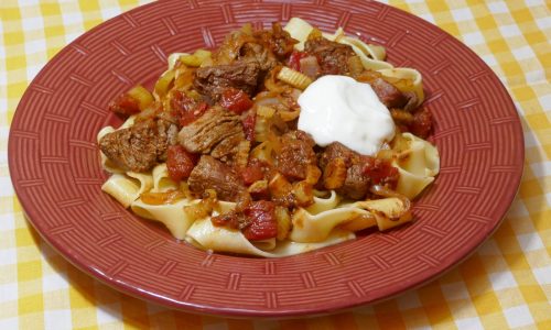 Warm up with quick Hungarian beef ‘stew’