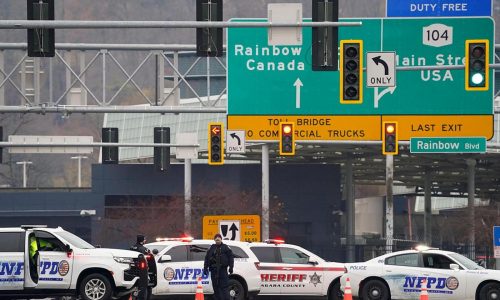 Border crossing closed after vehicle explosion on bridge connecting New York and Canada