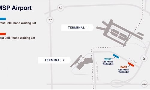 Second cell phone waiting lot open at MSP airport to accommodate Thanksgiving travel