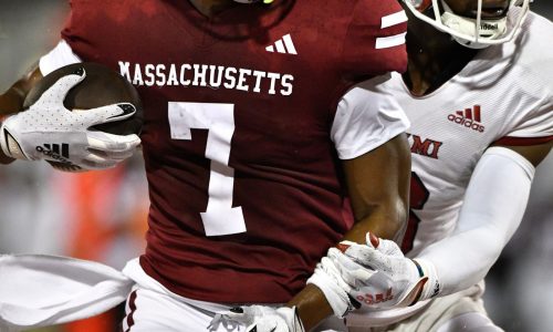 UMass coach Don Brown stokes up the rivalry with UConn