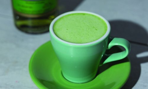 Coffee cocktail recipe: Chartreuse Cappuccino