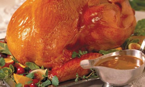 Recipe: Whole roasted turkey with giblet gravy, from Butterball