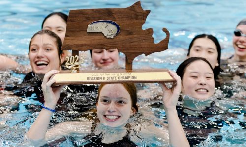 Div. 2 swimming: Wellesley girls dominate for another title