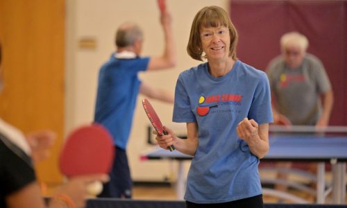Patients with neurodegenerative diseases turn to pingpong for rehabilitation. Scientists are paying attention.