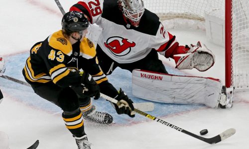 Bruins notebook: Danton Heinen making himself useful