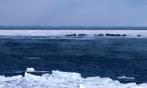More than 100 anglers rescued from ice floe on Upper Red Lake