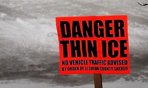 Northwestern Minnesota man killed after ATV apparently went through ice