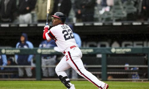 Will the Chicago White Sox trade Eloy Jiménez? What’s the plan for Oscar Colás? Questions about the team’s outfield.