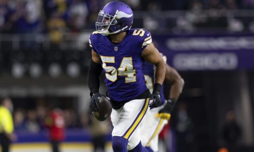 The mastermind behind the Tush Push? It might have been Vikings linebacker Anthony Barr.