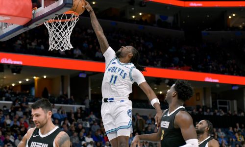 Wolves rout Memphis, improve to NBA-best 17-4