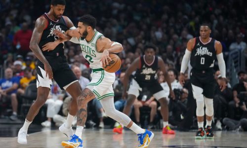 Jayson Tatum returns, Celtics roll offensively in 145-108 rout over Clippers