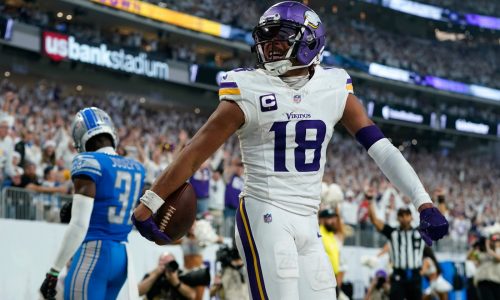 Vikings star receiver Justin Jefferson did everything he could in loss to Lions