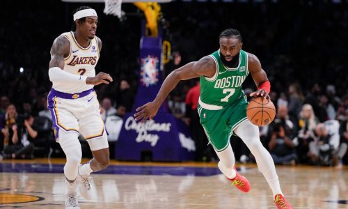 Celtics’ Jaylen Brown misses game vs. Pistons, but injury not expected to be long term