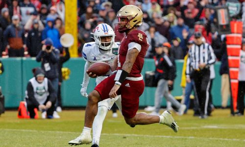 Quarterback Thomas Castellanos fuels BC’s upset over SMU