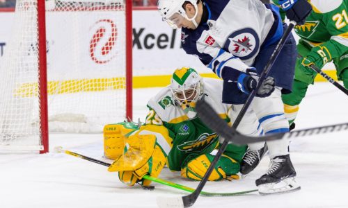Winnipeg sweeps weekend series from Wild with 3-2 victory