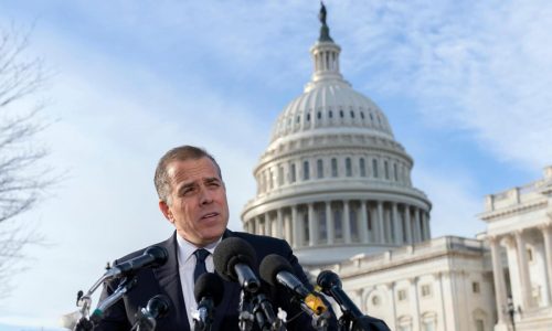 Hunter Biden defies Republican subpoena in visit to the Capitol, risking contempt of Congress charge