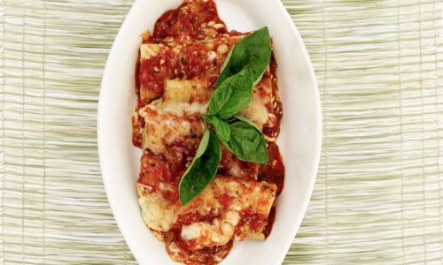 Up your baked pasta game with manicotti