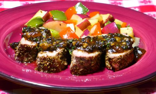 Quick Fix: Provencal Pork with Pepper Potatoes