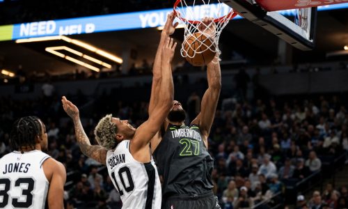 Rudy Gobert dominates as Timberwolves down San Antonio