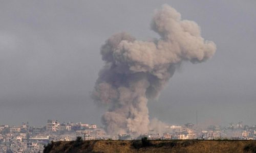 Israel launches heavy strikes across central and southern Gaza after widening its offensive