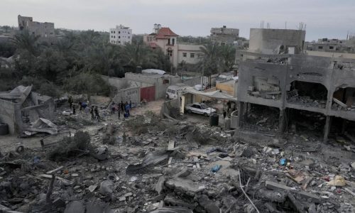 Israel battles militants in Gaza’s main cities, with civilians trapped in the fighting