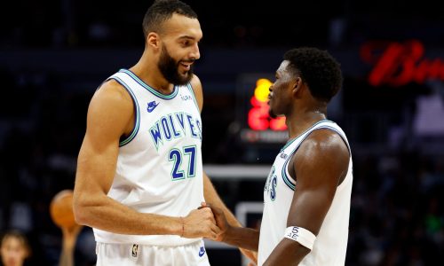 Timberwolves’ Anthony Edwards, Rudy Gobert on the fringe of the early MVP conversation